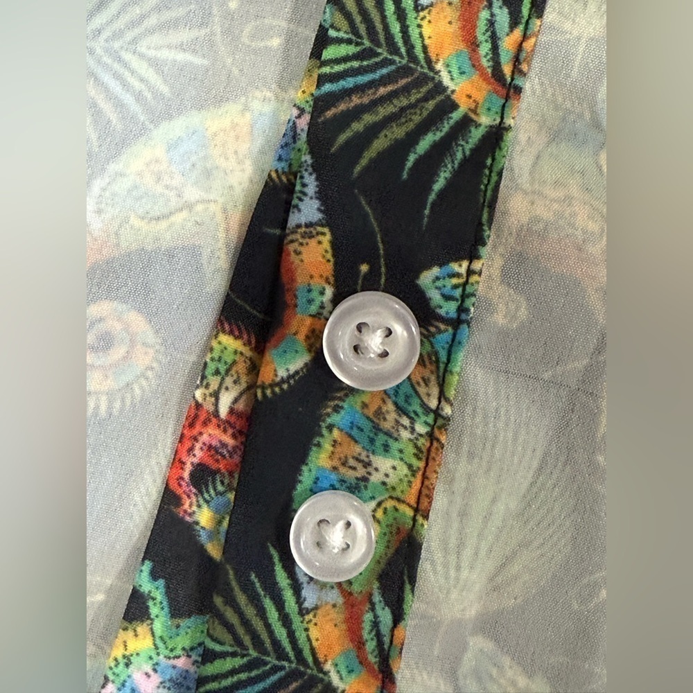 WeSC Unisex Shirt Short Sleeve Oden Chameleons 4 Men’s M Medium Women’s L Large - Picture 6 of 10